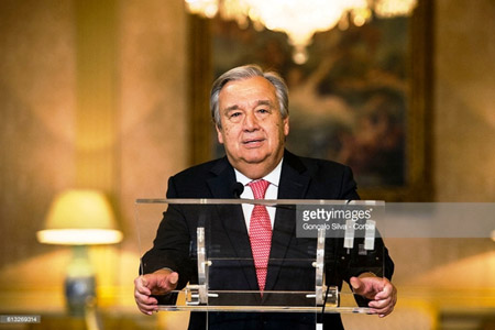 Tân Tổng thư ký Liên hợp quốc Antonio Guterres.